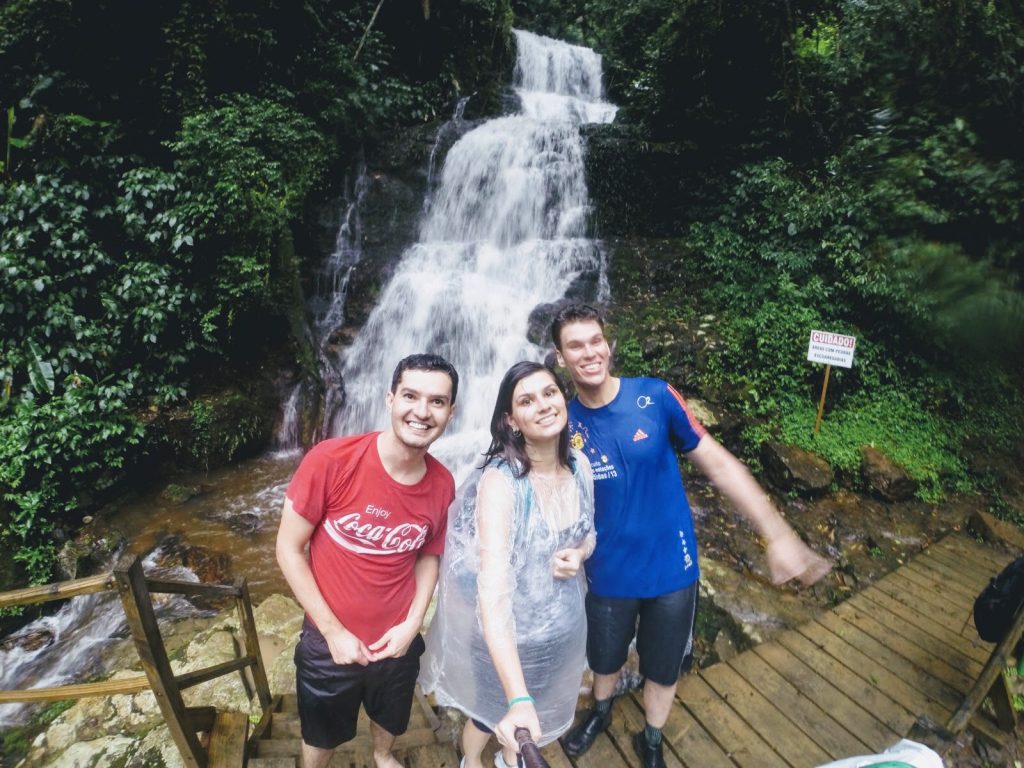 Aventuras do Abilio Rota das cachoeiras - Corupá - Vivendo com o que a vida oferece